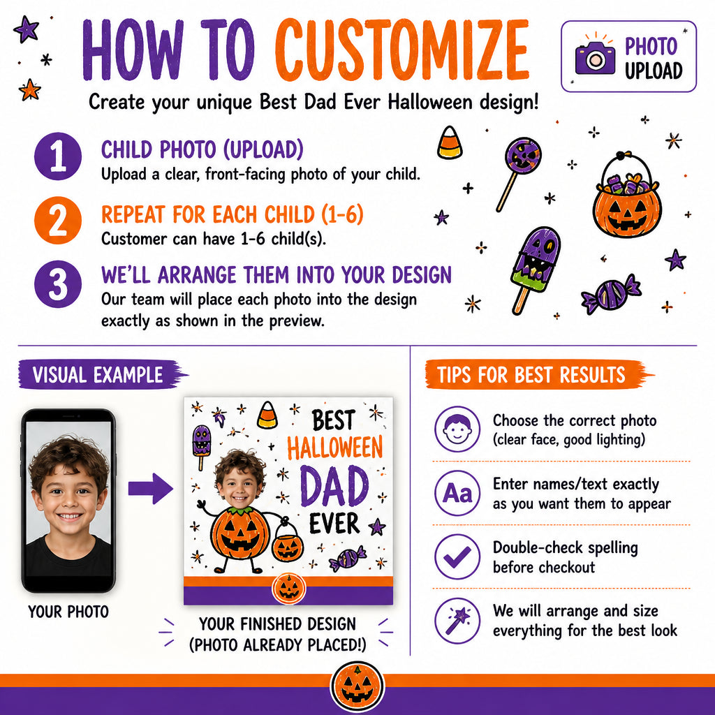 Best Dad Ever Halloween - How to customize