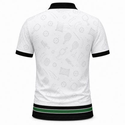 The Pickle Father (Pickleball Dad) - Back view