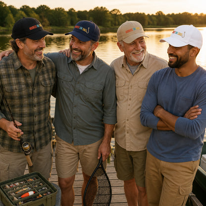 Hooked On Dad - Available in multiple colors