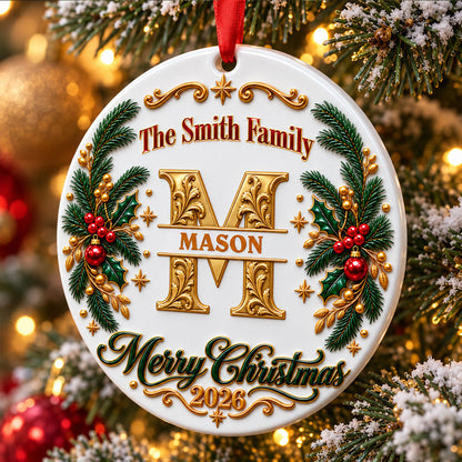 Awesome Family Merry Christmas 2026 - Real 3D Raised Ornament febc7a55-e487-4328-ac70-544fee98e1aa-1-2-.jpg