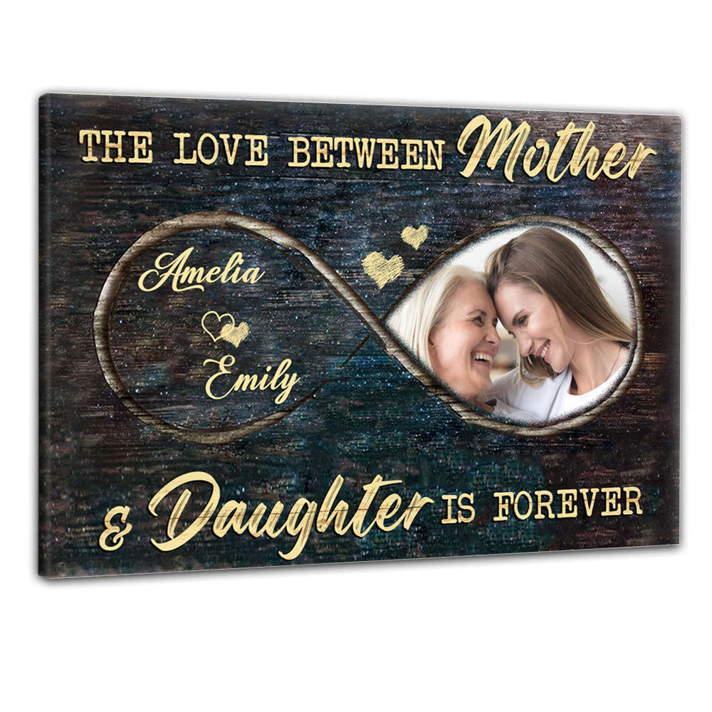 Love Mother Daughter Custom Photo Canvas Gift For Mom first-image-canvas_dba616a9-766c-4806-81a4-c041af8d3c3c.jpg