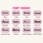 Retro Obsessive Cup Disorder Christmas Side Bow Applique Sweatshirt, Embroidered Bow Sweatshirt, Merry Christmas Embroidery, Custom Name font_67ea58b6-2335-4641-b44f-021e69cc7d08.png