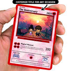 Our Love Game Card - Personalized Poke Card For Couple