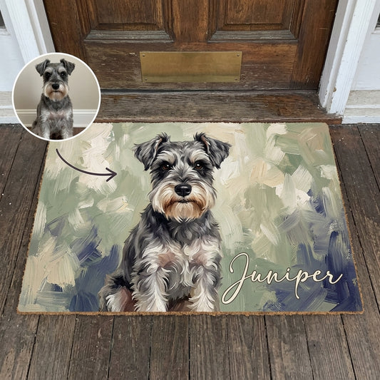 Juniper – Personalized Photo Doormat – Dog Lover Gift hero-6a729cbd88b01d698e4161b7.jpg