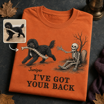 I've Got Your Back – Personalized Photo T-shirt – Halloween Gift hero-6a7d204043d332231ba00d96.png