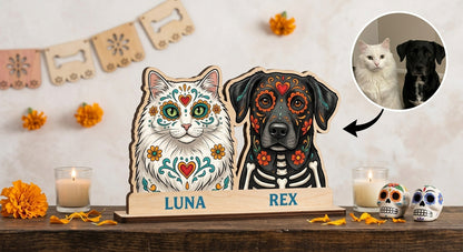 Personalized Day of the Dead Pet Memorial Wooden Stand – Custom Dog & Cat Photo Keepsake hero-6a7d20cf4bce3a6bb8b6c203.jpg