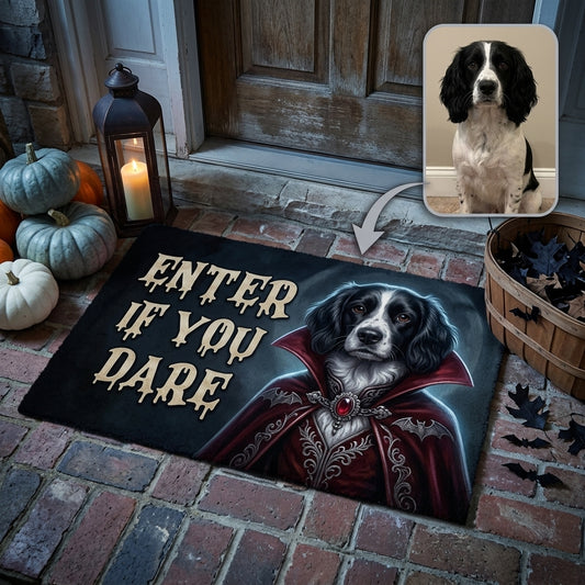 Enter If You Dare – Personalized Photo Doormat – Halloween Gift hero-6a7d6b129272dbad3574a721.jpg