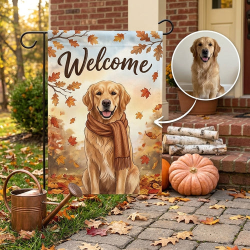 Welcome – Personalized Photo Flag – Fall Gift hero-6a7e86ce09673605f0015aaa.jpg