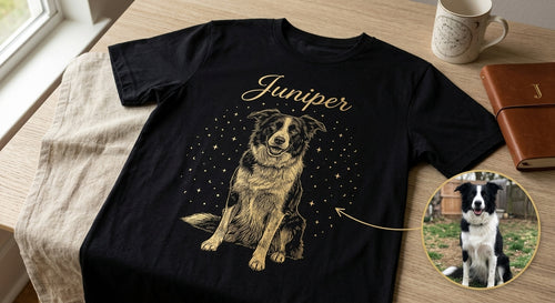 Juniper – Personalized Photo T-shirt – Pet Loss Gift hero-6a7e99511c2e2b8f7d7e552d.jpg