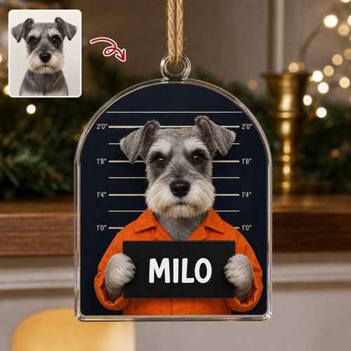 Custom Pet Mugshot Ornament from Photo – Funny Personalized Dog Name Christmas Gift hero-6a7fc2f2bdcdc7721a749751.png