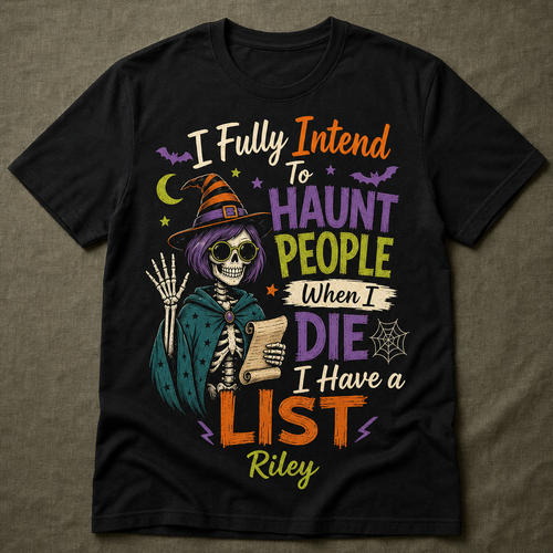 I Fully Intend – Personalized T-shirt – Halloween Gift For Friends, Bestie, Sister hero-6a7fd229fd40fb5b28c5f238.png