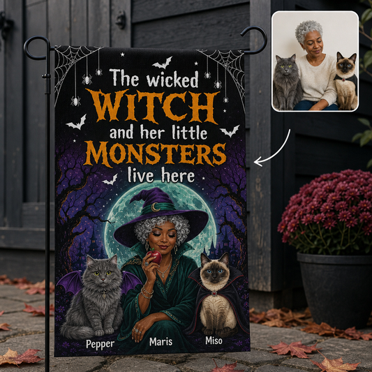 The wicked – Personalized Photo Flag – Halloween Gift hero-6a7fdf919c539f8713de547c.png