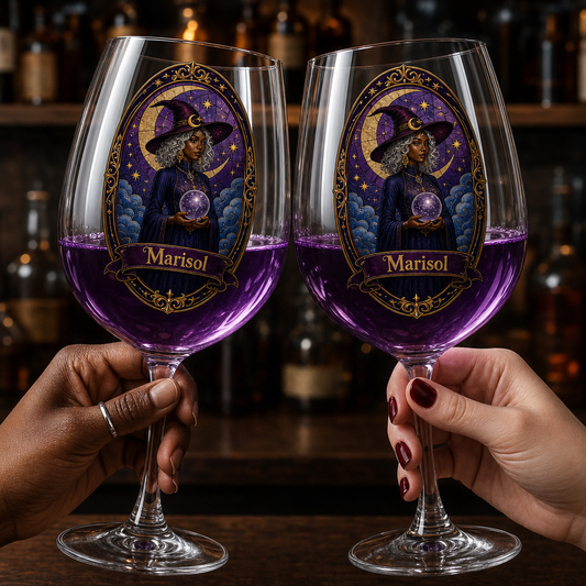 Personalized Witch Wine Glass – Custom Halloween Witchy Gift for Her, Mom, Wife, Sister & Best Friend hero-6a82acb526116d4dab8ddfc4.png
