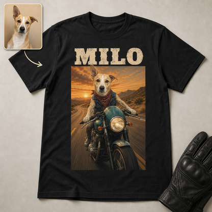 Milo – Personalized Photo T-shirt – Dog Lover Gift hero-6a83fe9c0dbf182fbf803083.png