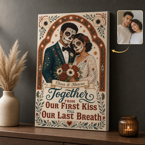 Together – Personalized Photo Canvas – Wedding Gift For Couple hero-6a8414c0afb9a427983dbcfb.png