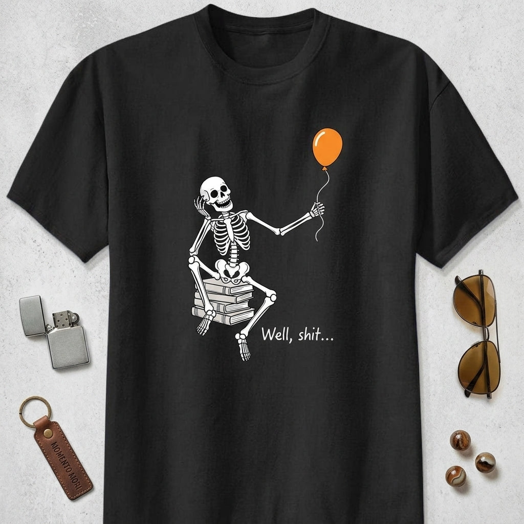Funny Skeleton – T-shirt – Halloween Gift For Friends hero-6a841dc53478c5a0e36c5a17.jpg