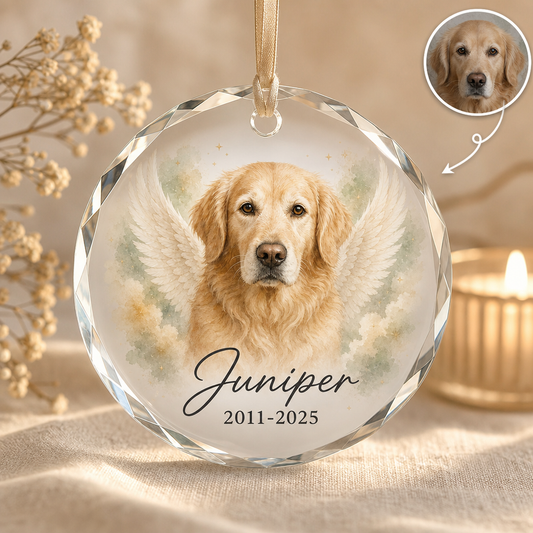 Juniper 2011-2025 – Personalized Photo Crystal Ornament – Christmas Gift hero-6a86adc07c6b5c9083071642.png