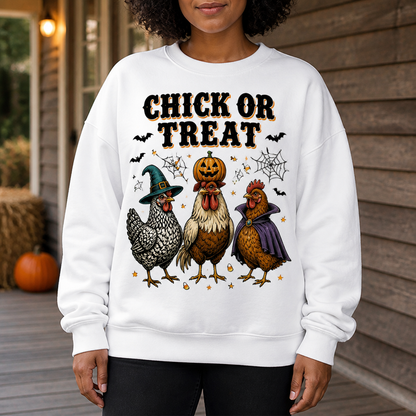 Chick or Treat – Sweatshirt – Halloween Gift hero-6a87107ea44b4072fc2e05c7.png