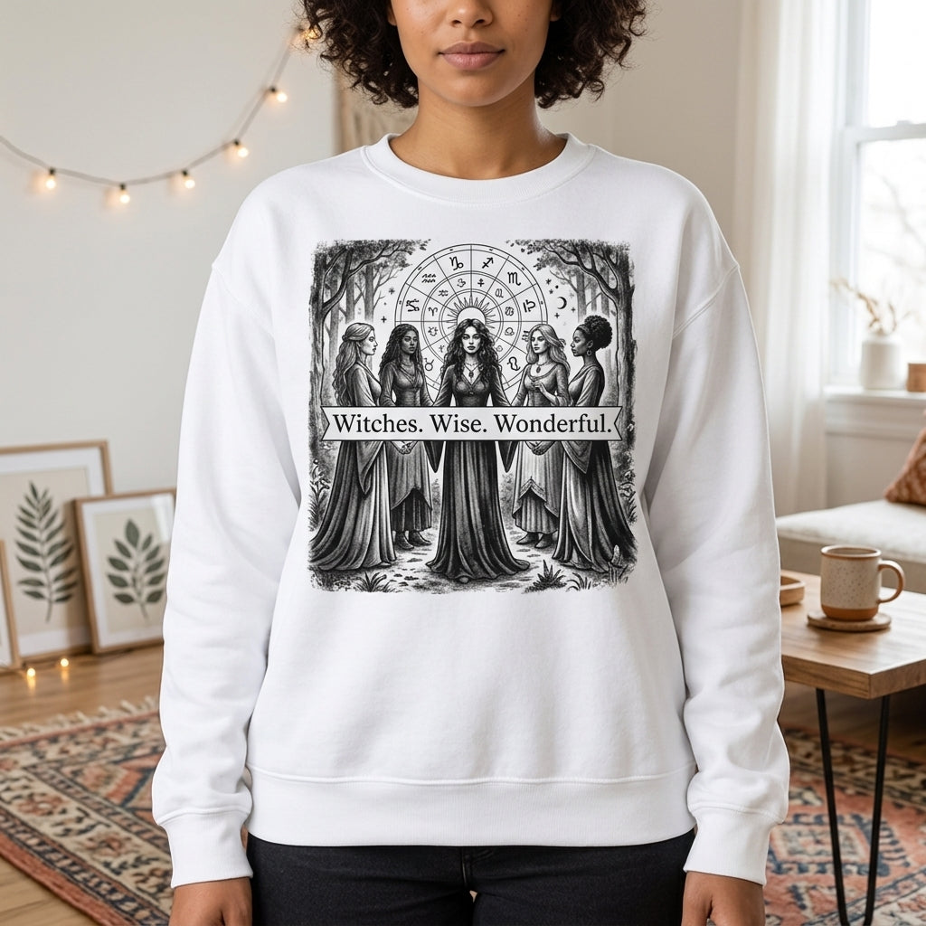 Witches. Wise. Wonderful. Sweatshirt – Vintage Witchy Halloween Shirt for Strong Women hero-6a87119e73ed662b9ad3c39e.jpg