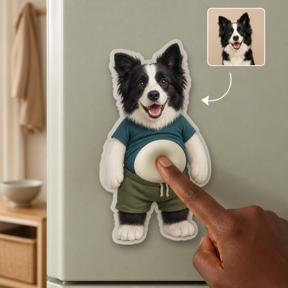 Custom Pet Photo Belly Magnet – Funny Personalized Dog Squishy Belly Fridge Magnet hero-6a87c14f00b33900bdfae600.png