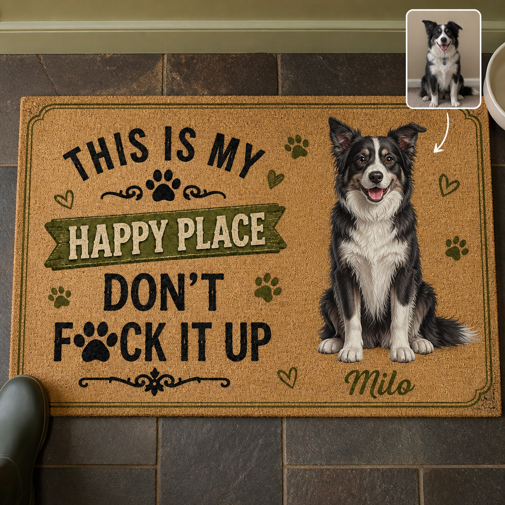 This Is My – Personalized Photo Doormat – Dog Lover Gift hero-6a8809cebfcf965ad92618a8.png