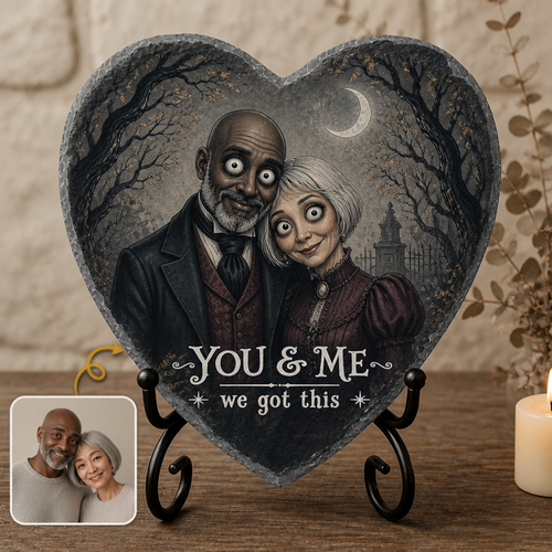 Personalized Gothic Couple Photo Heart Stone – You & Me We Got This Custom Keepsake, Halloween, Anniversary Gift For Husband, Wife Or Soulmate hero-6a891e9afe14ca86b34b8643.png