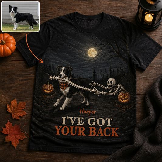 I've Got Your Back – Personalized Photo T-shirt – Halloween Gift hero-6a8bb17ec62938f4b7716c83.png