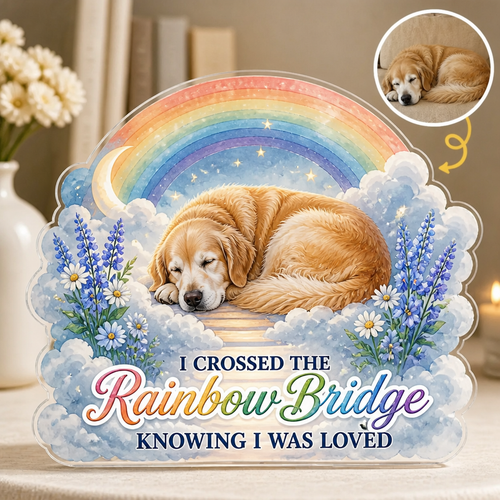 I Crossed The – Personalized Photo Custom Acrylic Plaque – Sympathy Gift hero-6a8d02b3bf7a2b8e4fafc859.png