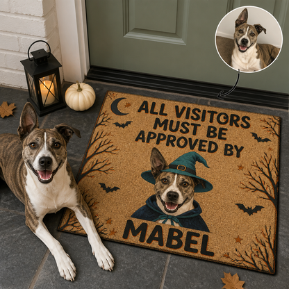 All Visitors Must Be Approved By – Personalized Photo Doormat – Halloween Gift hero-6a8d0771fc3bfdc4260bc5f8.png