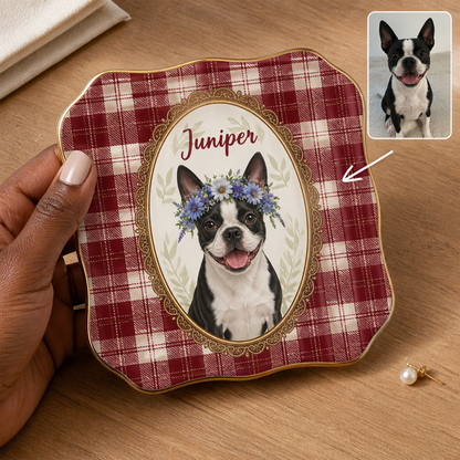 Juniper – Personalized Photo Jewelry Plate – Dog Lover Gift hero-6a8e8927ea8c8ea6ef003455.png