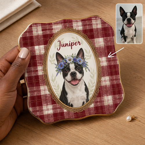 Juniper – Personalized Photo Jewelry Plate – Dog Lover Gift hero-6a8e8927ea8c8ea6ef003455.png
