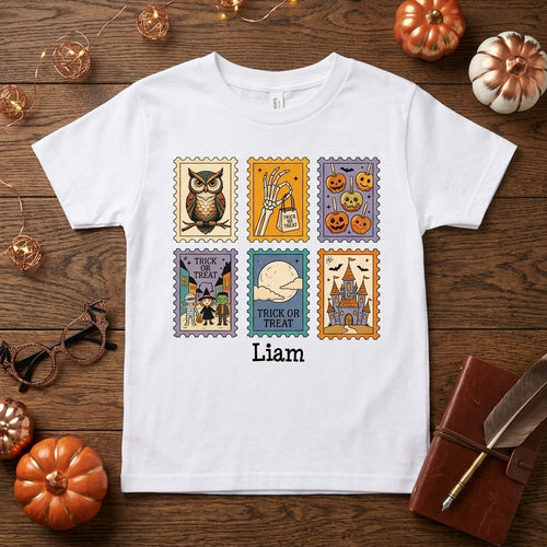 Trick or Treat – Personalized T-shirt – Funny Halloween Gift For Kid hero-6a91534d8a1ea82ee03f69f9.jpg