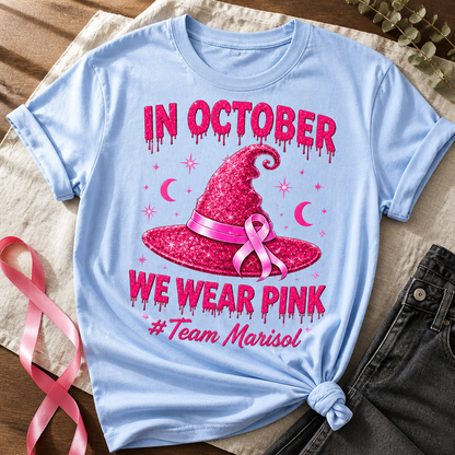 In October – Personalized T-shirt – Breast Cancer Awareness Gift hero-6a94e8486634ba88d6499e0e.png
