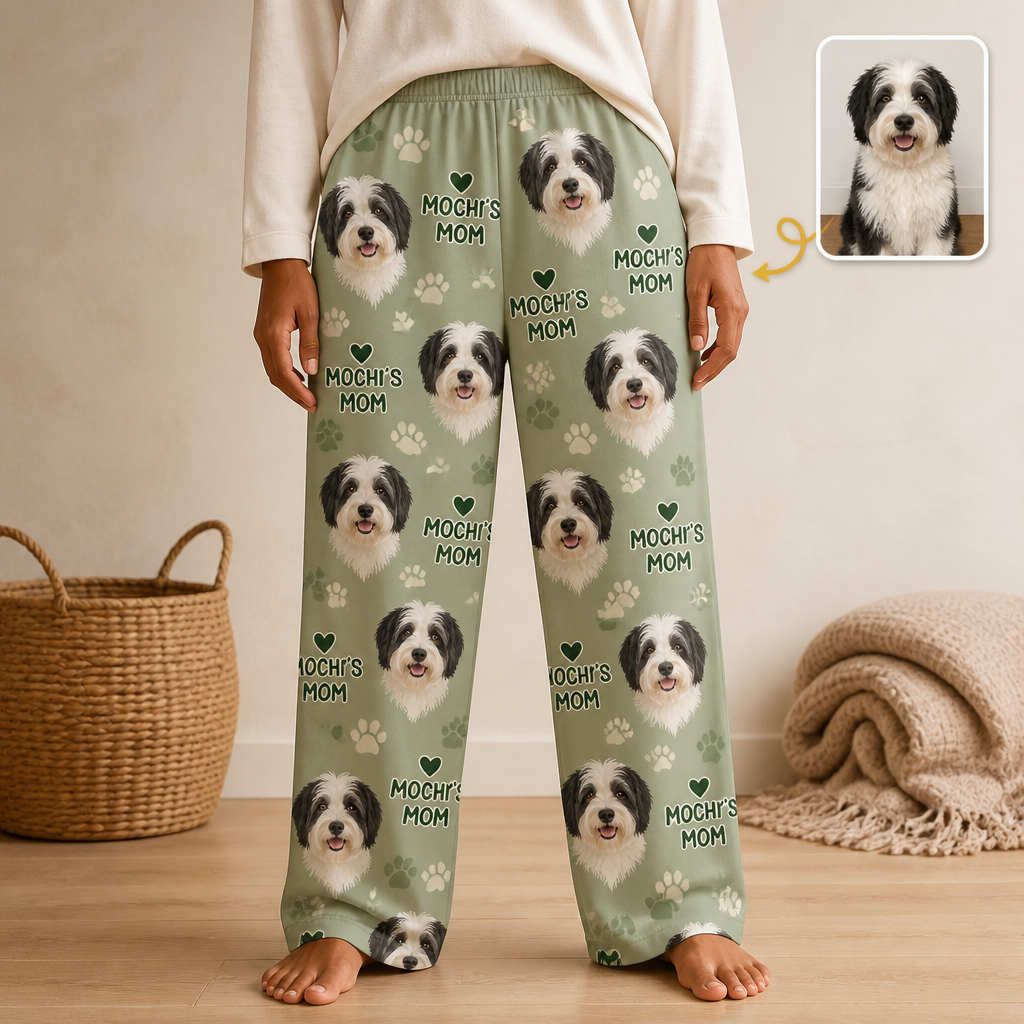 Mochi's Mom – Personalized Photo Pyjamas – Birthday Gift hero-6a98d78e34e14064fcd26d13.png