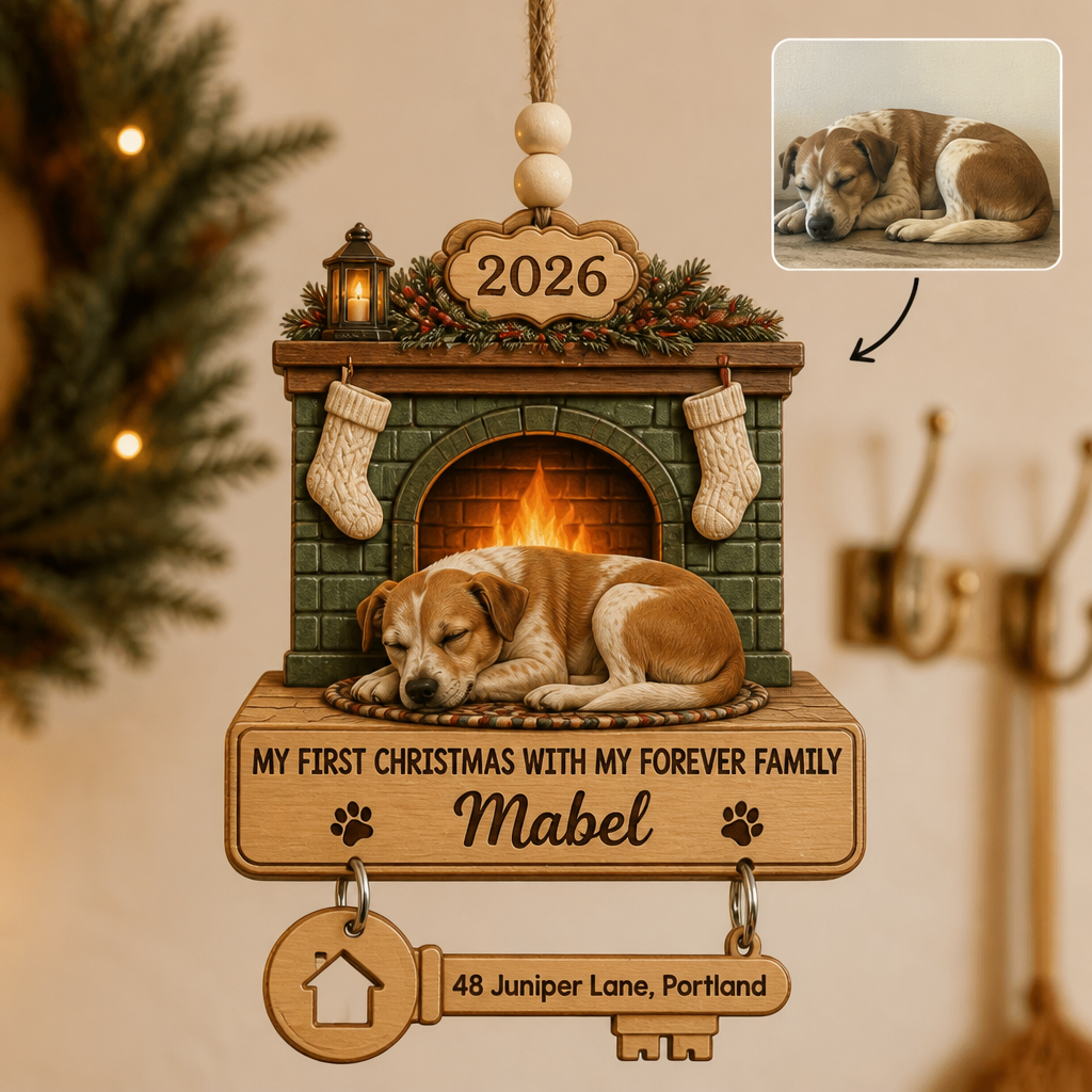 My First Christmas with My Forever Family – Personalized Photo Personalized 3D Ornament – Christmas Gift hero-6a98d909c44b9a8b91e7b556.png