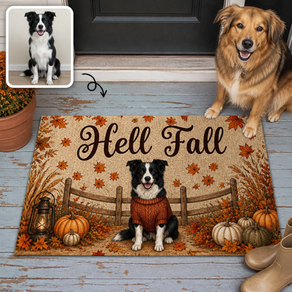 Hell Fall – Personalized Photo Doormat – Fall Gift hero-6a98ecffa0d718ff990ffeb5.png