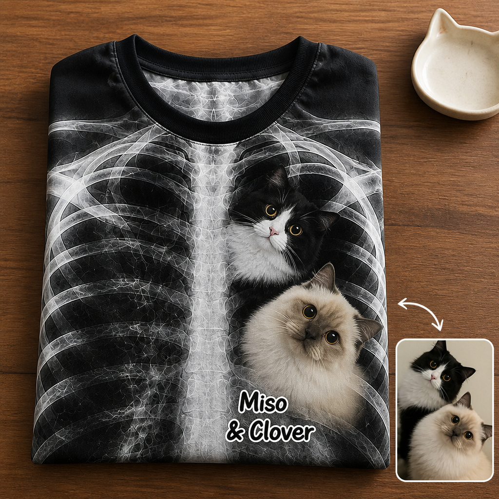 Miso & Clover – Personalized Photo T-Shirt - All over printed – Halloween Gift hero-6a98ed3bbe65ed27b317c1ad.png