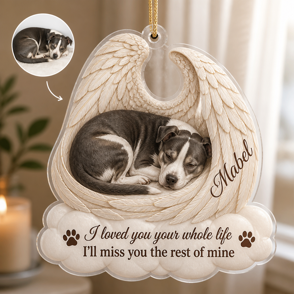 I loved you your whole life – Personalized Photo Personalized 3D Ornament – Dog Lover Gift hero-6a9a4bb9d0802198d369f30d.png