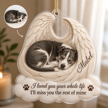 I loved you your whole life – Personalized Photo Personalized 3D Ornament – Dog Lover Gift hero-6a9a4bb9d0802198d369f30d.png