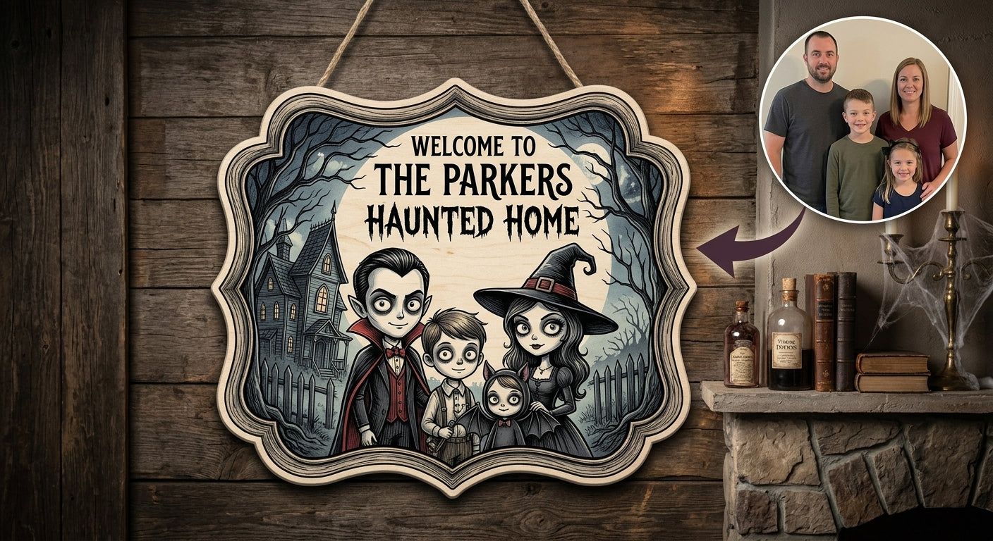 Welcome To – Personalized Photo Wood Sign – Halloween Gift hero-6a9a4dbd506d557ec75230e7.jpg