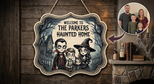 Welcome To – Personalized Photo Wood Sign – Halloween Gift hero-6a9a4dbd506d557ec75230e7.jpg