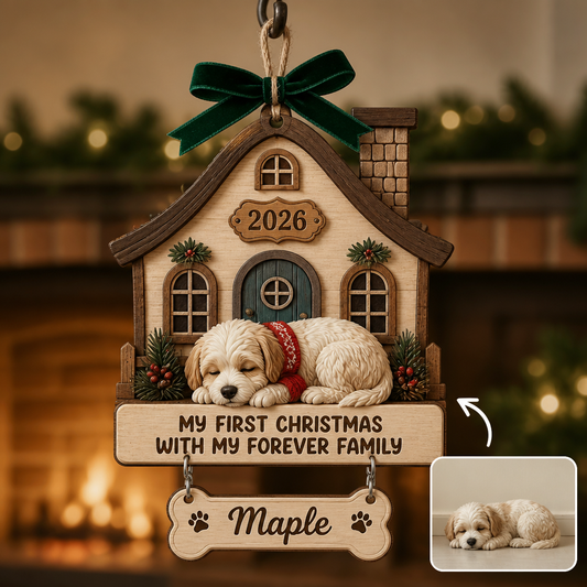 My First Christmas – Personalized Photo Personalized 3D Ornament – Christmas Gift hero-6a9a68ab26df408657d38fae.png