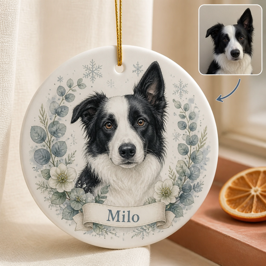 Custom Pet Portrait Ornament – Personalized Watercolor Keepsake hero-6a9b805d02af23c848c98beb.png