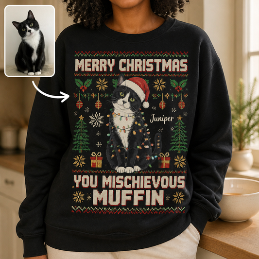 Merry Christmas – Personalized Photo Ugly Sweatshirt – Christmas Gift hero-6a9b8114a3125b38d22559a0.png
