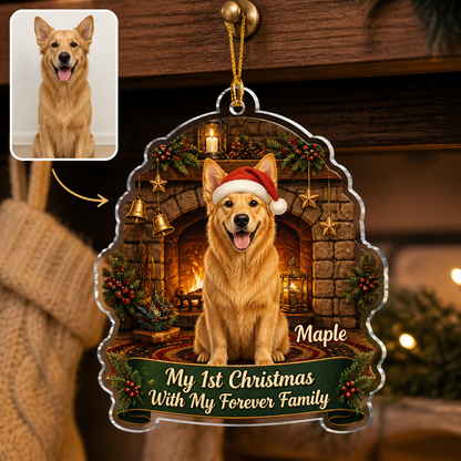 My 1st Christmas – Personalized Photo Personalized 3D Ornament – Christmas Gift hero-6a9b81c902af23c848c98bf3.png