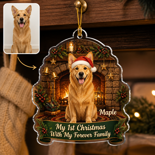 My 1st Christmas – Personalized Photo Personalized 3D Ornament – Christmas Gift hero-6a9b81c902af23c848c98bf3.png
