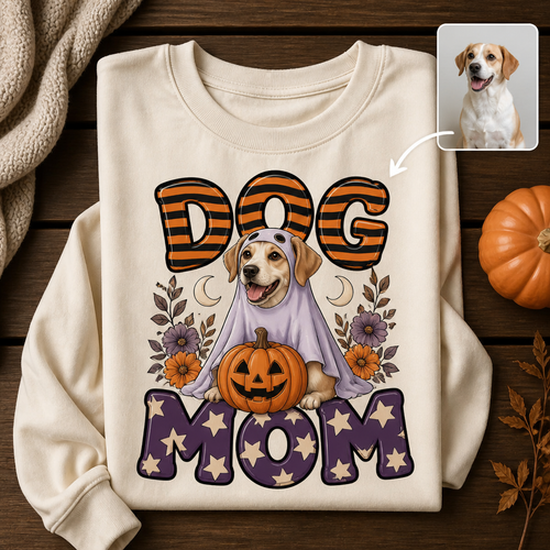 Dog Mom – Personalized Photo T-shirt – Halloween Gift hero-6a9e257eeb036db78b3c0c4a.png