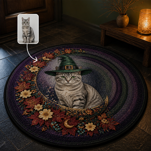 Custom Witchy Cat Rug – Personalized Pet Portrait from Photo hero-6a9e26d6d6c7d4d7590be811.png