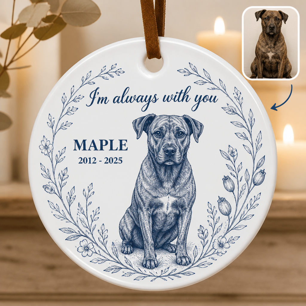 I’m always with you – Personalized Photo Ornament – Christmas Gift hero-6a9e275dd6c7d4d7590be819.png