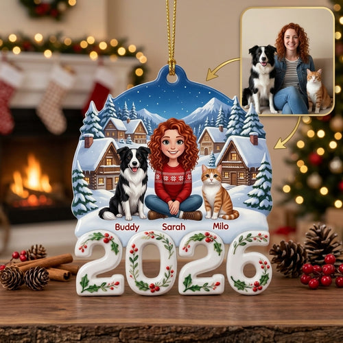 Personalized 2026 Ornament – Girl with Dog & Cat, Custom Names hero-6a9e2fbbfe70bf0bb7d848c4.jpg